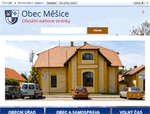 Tablet Screenshot of mesice.cz